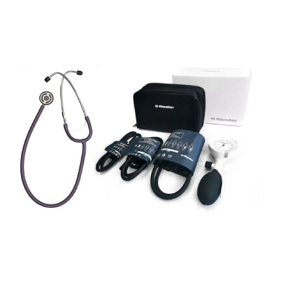 Tensiometru RIESTER E-mega cu stetoscop baby (3 mansete cu 1 tub) 1431