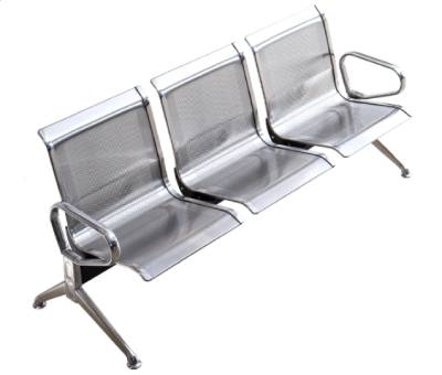 Banca sala asteptare INOX 3 locuri pentru spital