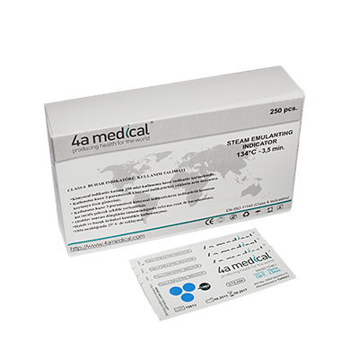 Indicator chimic sterilizare abur clasa 6 – emulator – strip DZ802