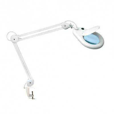 Lampa de examinare cu lupa, fixare pe masa