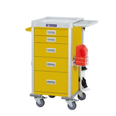 Troliu medicamente ingust, galben, 5 sertare – Galben - BAILIDA