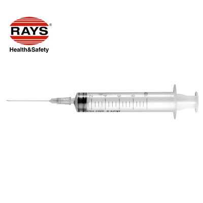 Seringa 10ml cu ac, 3 piese Rays – Italia DZ3031