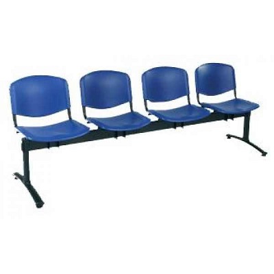 Banca sala de asteptare spital 4 locuri sezut plastic