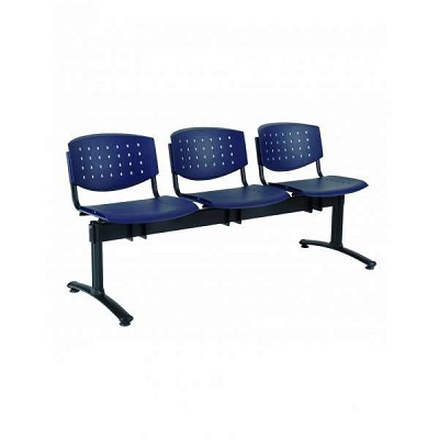 Banca sala de asteptare spital 3 locuri sezut plastic