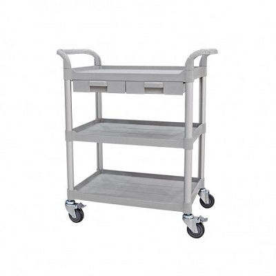 Carucior tratament cu 2 sertare DZ2802