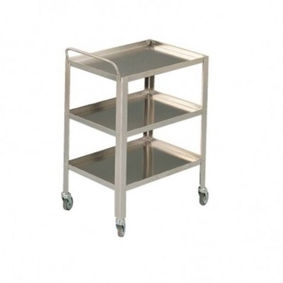 Carucior instrumentar 3 rafturi mic