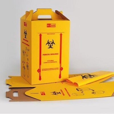 Cutie deseuri medicale 10 litri