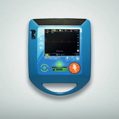 Defibrilator AED-P cu functie Manuala, cu acumulator