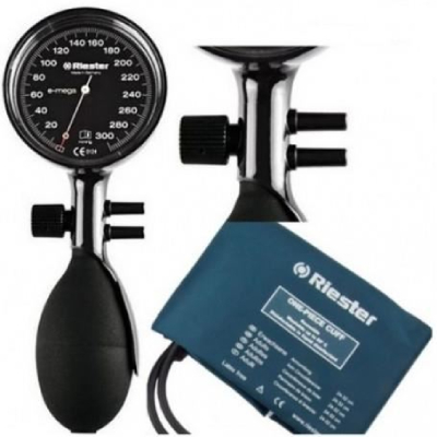Tensiometru E-Mega RIESTER, manseta adult,1376-161