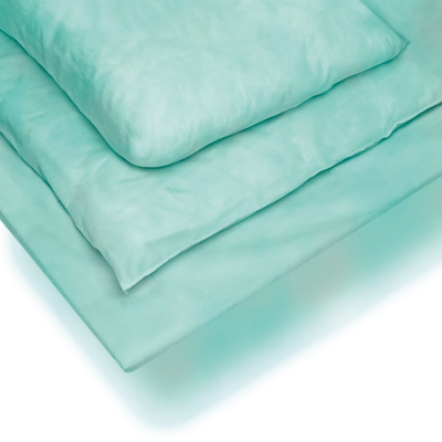 Set lenjerie pentru pat de unica folosinta – Alb