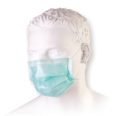 Masca nedicala cu elastic nesterila – Albastru
