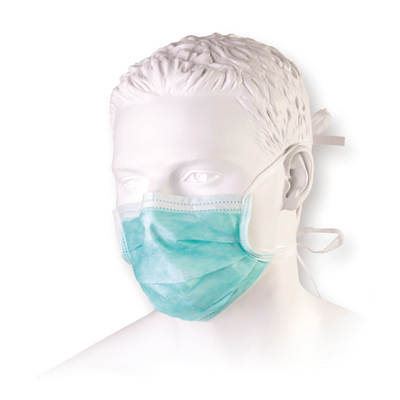 Masca nedicala cu snur nesterila – Albastru