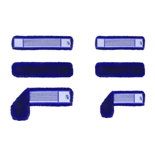 Mop din acryl cu buzunare - maturare umeda - uscata – 40 cm