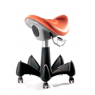 Taburet medical cu sezut tip PONEY LUXURY TEHNOGEL H 48/68cm