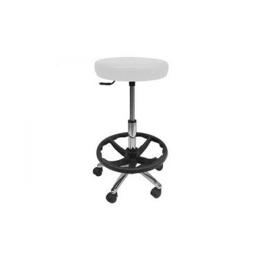 Taburet medical cu inel sprijin picioare 58-84cm
