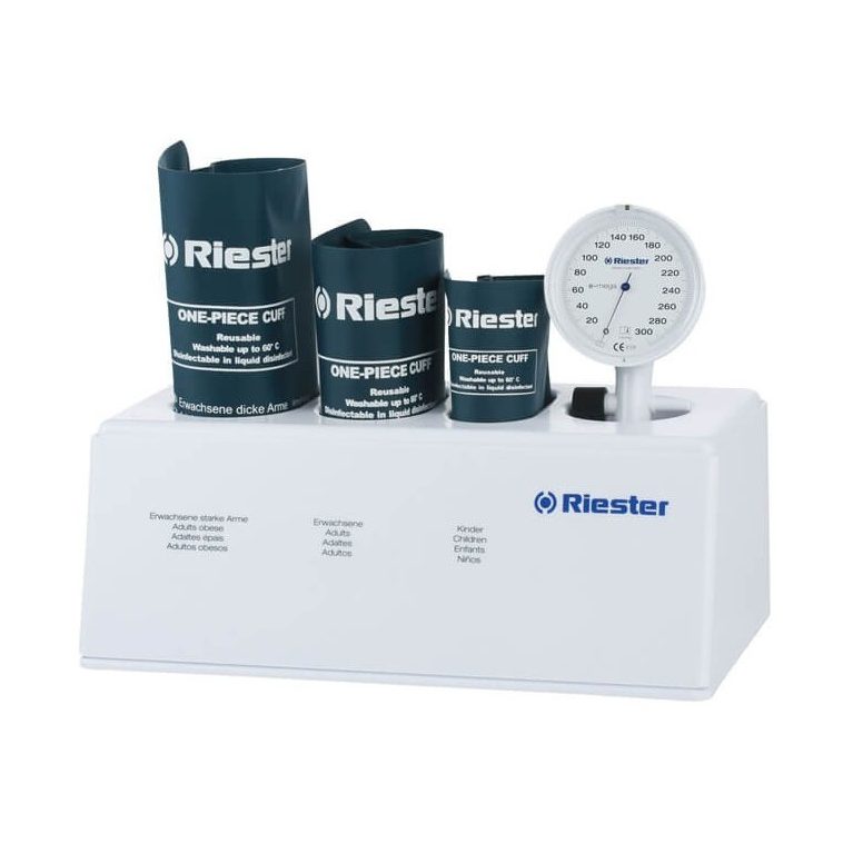 Tensiometru mecanic Riester e-mega cu 3 mansete