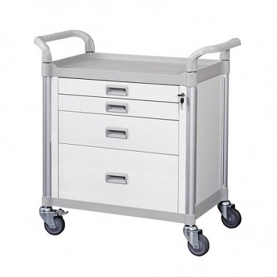 TROLIU / CARUCIOR MEDICAL 4 SERTARE – BAILIDA - Rosu